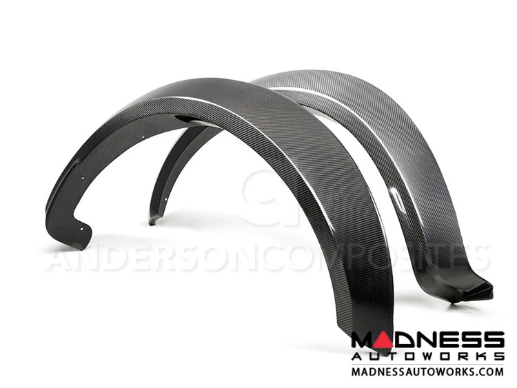 Ford Raptor Front Fender Flares TypeWide Carbon Fiber Pair